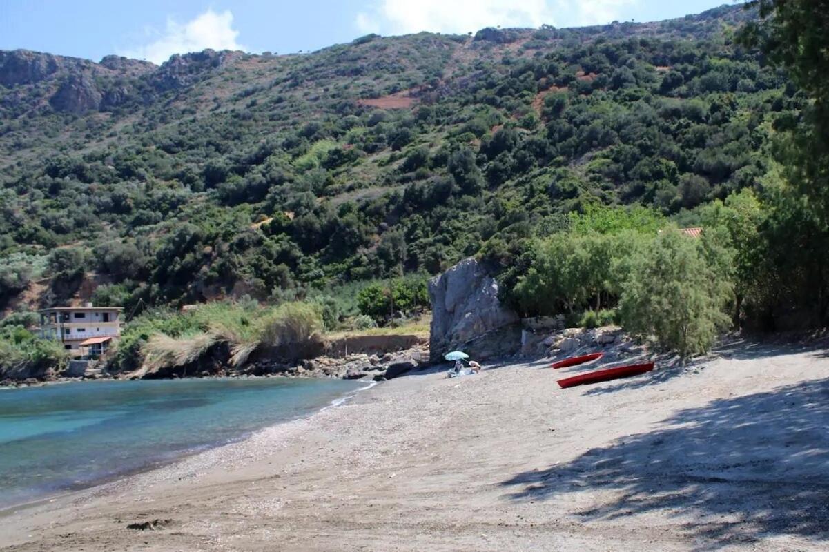 House Just On The Beach -Included 2 Canoe, 2 Bicycles Ravdhoúkha المظهر الخارجي الصورة